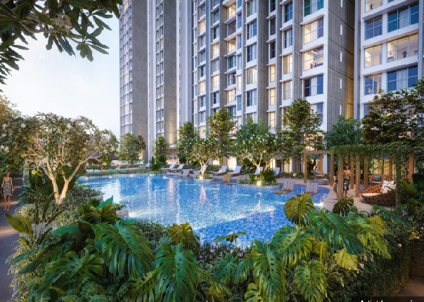 Runwal Bandra West Mumbai Swimming Pool